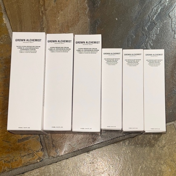 Grown Alchemist Skincare Bundle Hydra-Repair Day Cream Age-Repair Sleep Masque - Picture 1 of 4